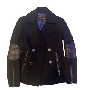 Black BCBG MAX AZRIA Peacoat